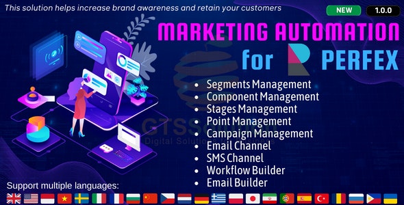 Source Code Marketing Automation module for Perfex CRM