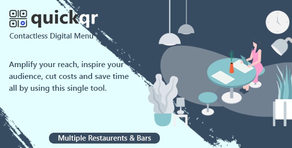 Source Code QuickQR – Saas – Contactless Restaurant QR Menu Maker 6.3.7