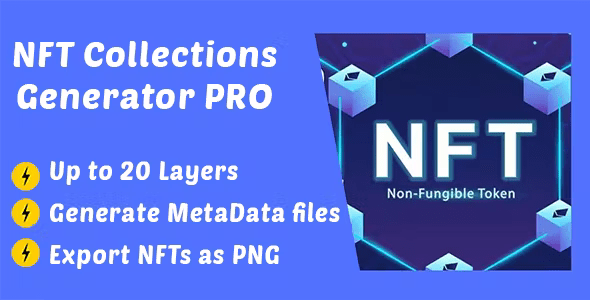 Source Code NFT Collections Generator Pro V2